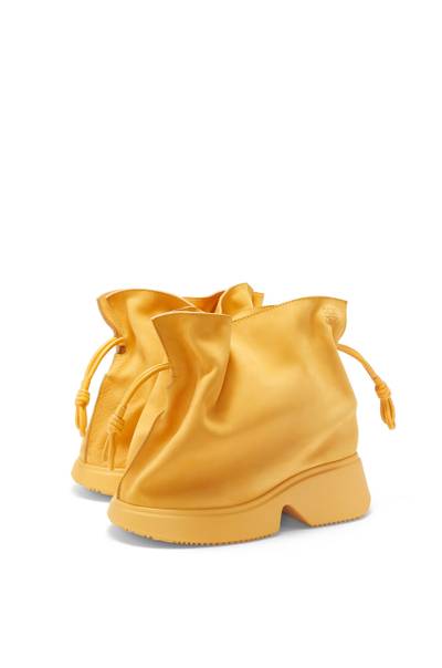 Loewe Flamenco bag boot in nubuck outlook