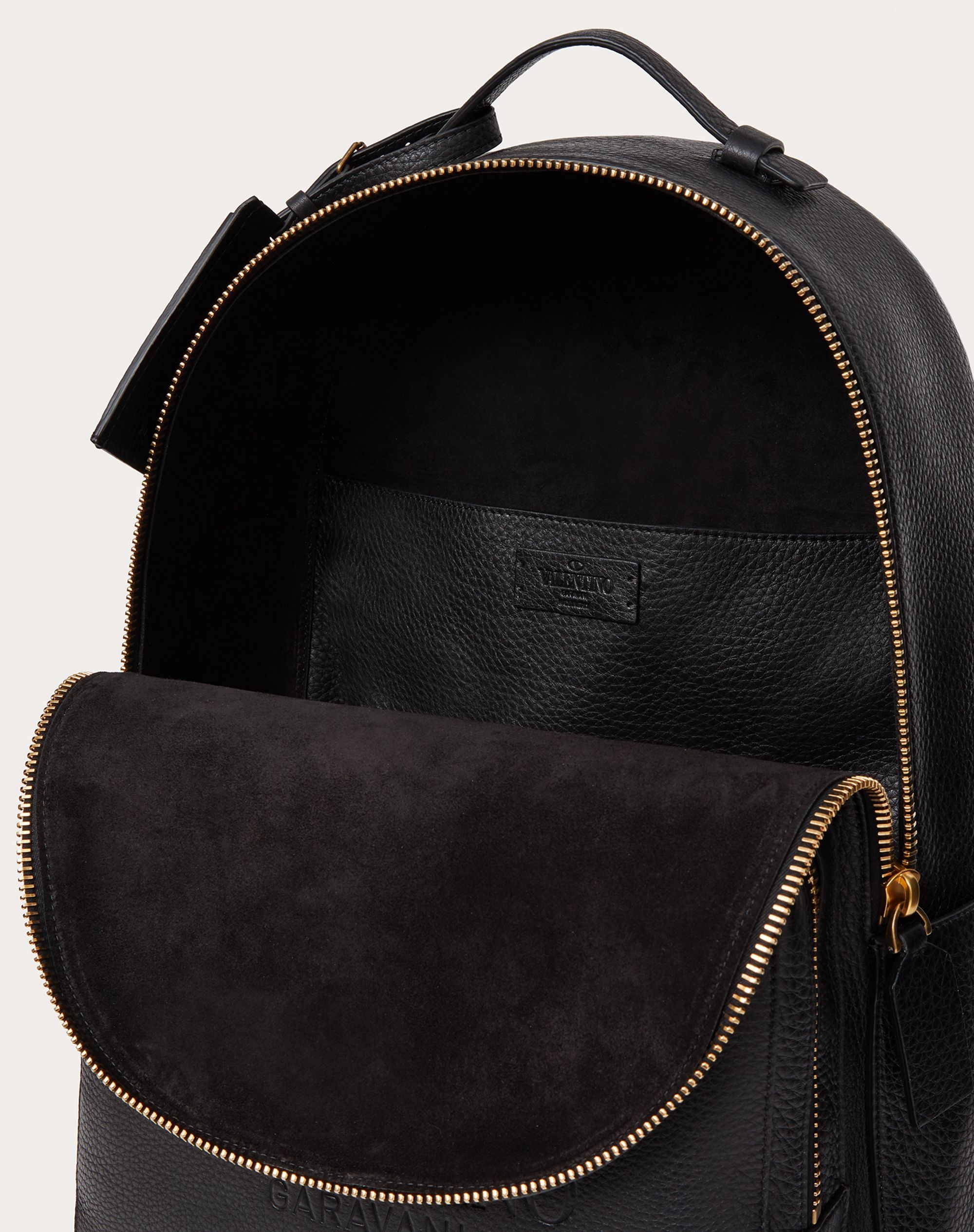 VALENTINO GARAVANI IDENTITY Leather Backpack - 4