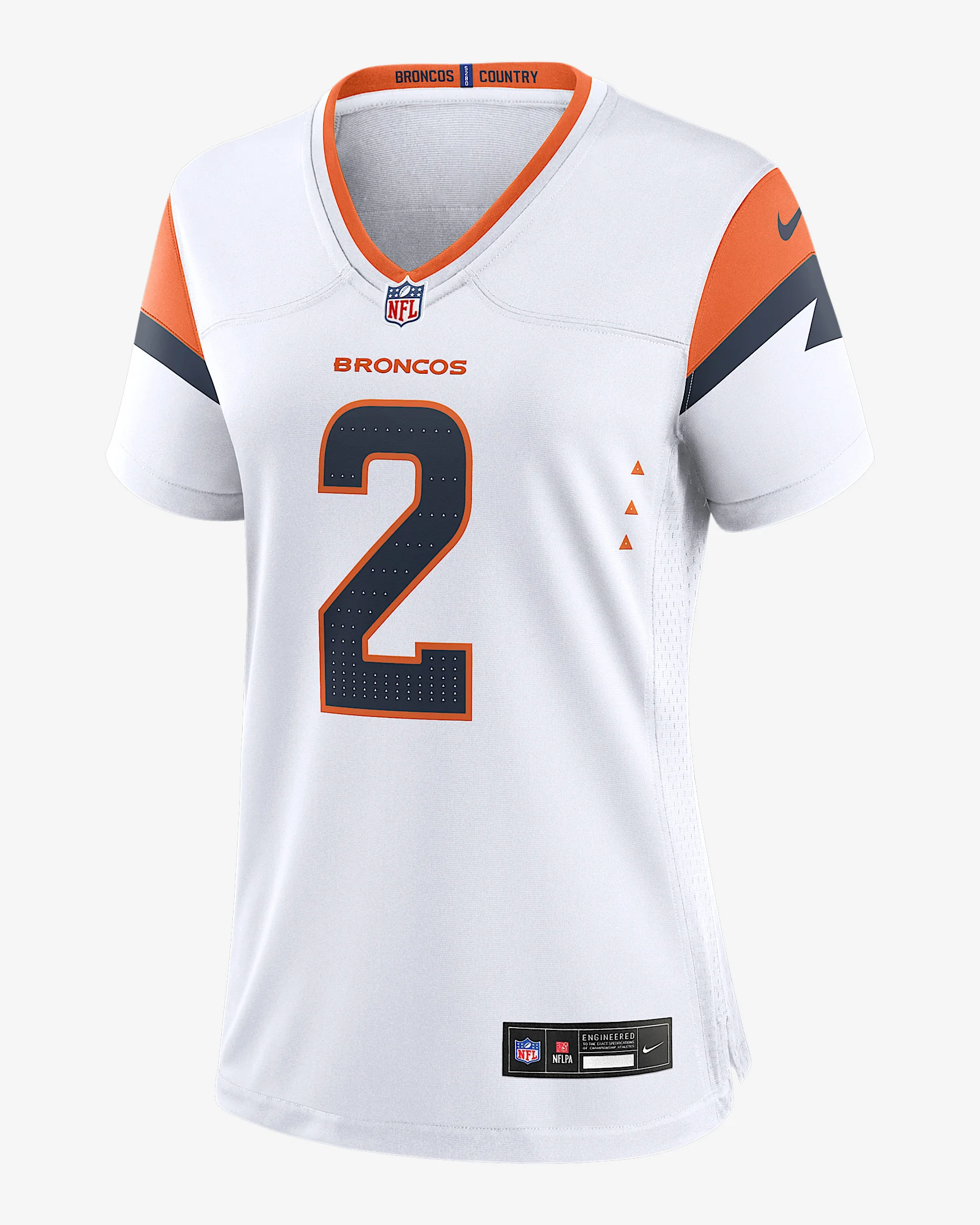 Patrick Surtain II Denver Broncos Women's Nike NFL Game Football Jersey - 1