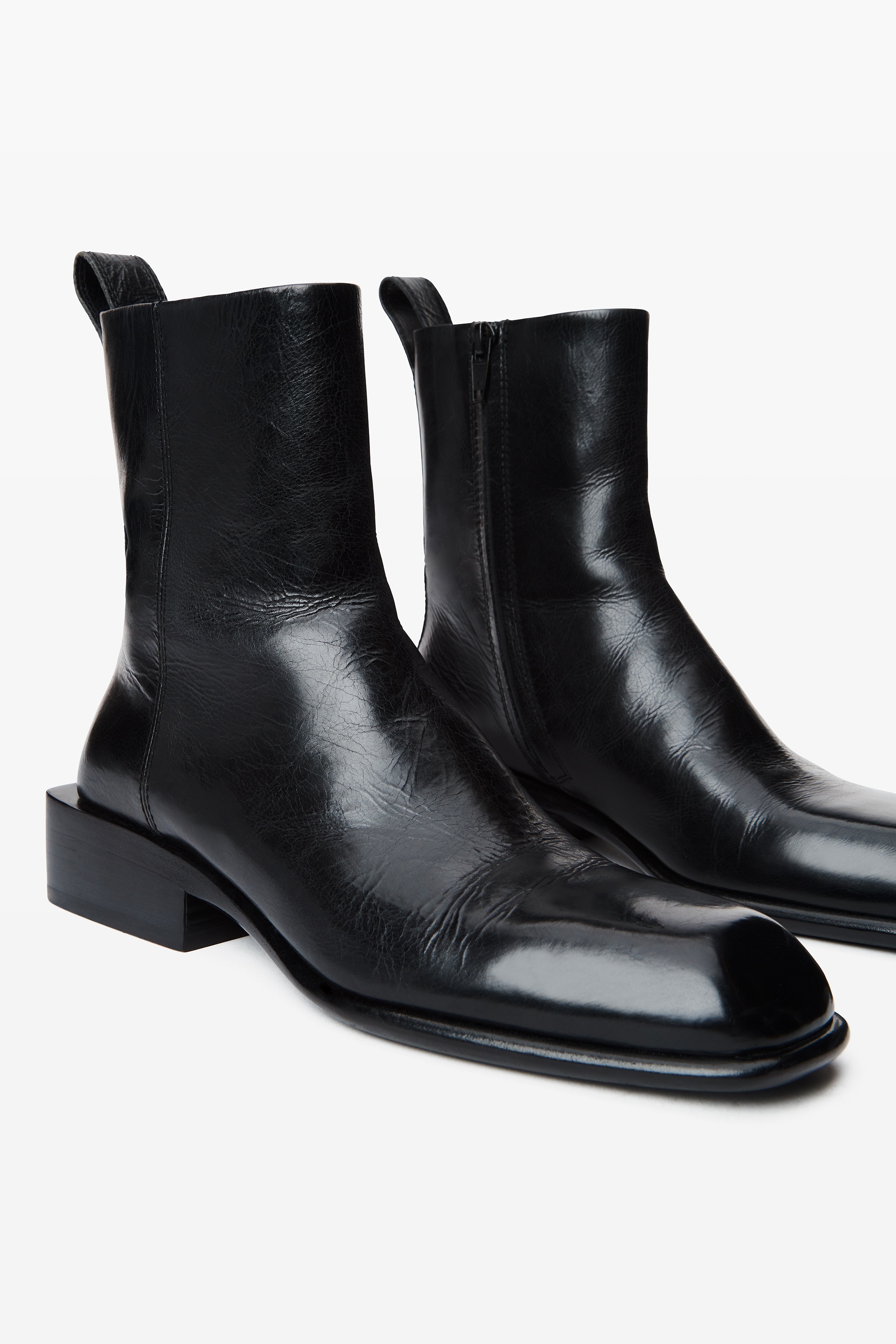 Throttle Ankle Boot in Calf Leather - 2