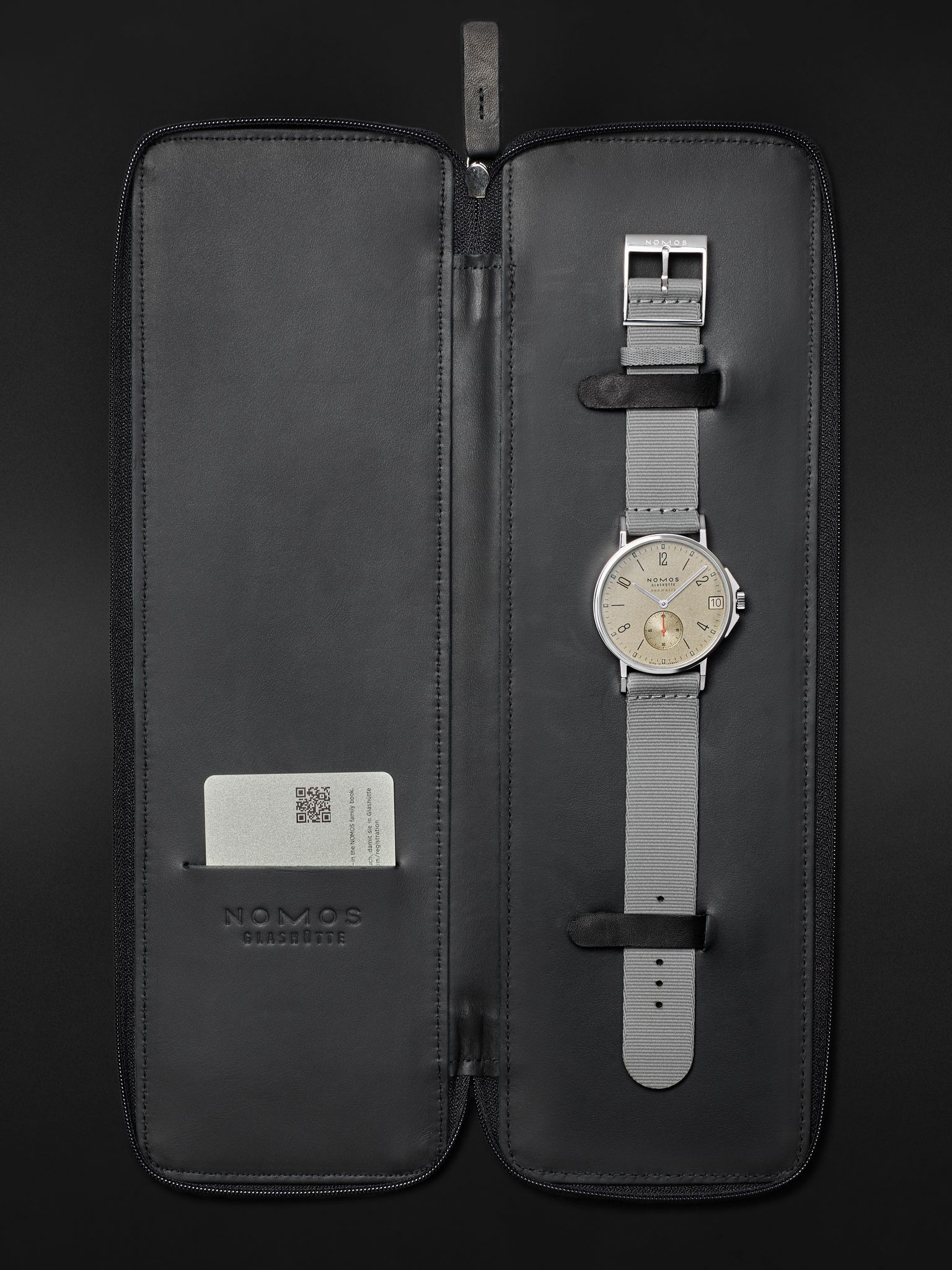 Ahoi Neomatik 38 Date Automatic 38.5mm Stainless Steel Watch, Ref. No. 527 Cream - 5