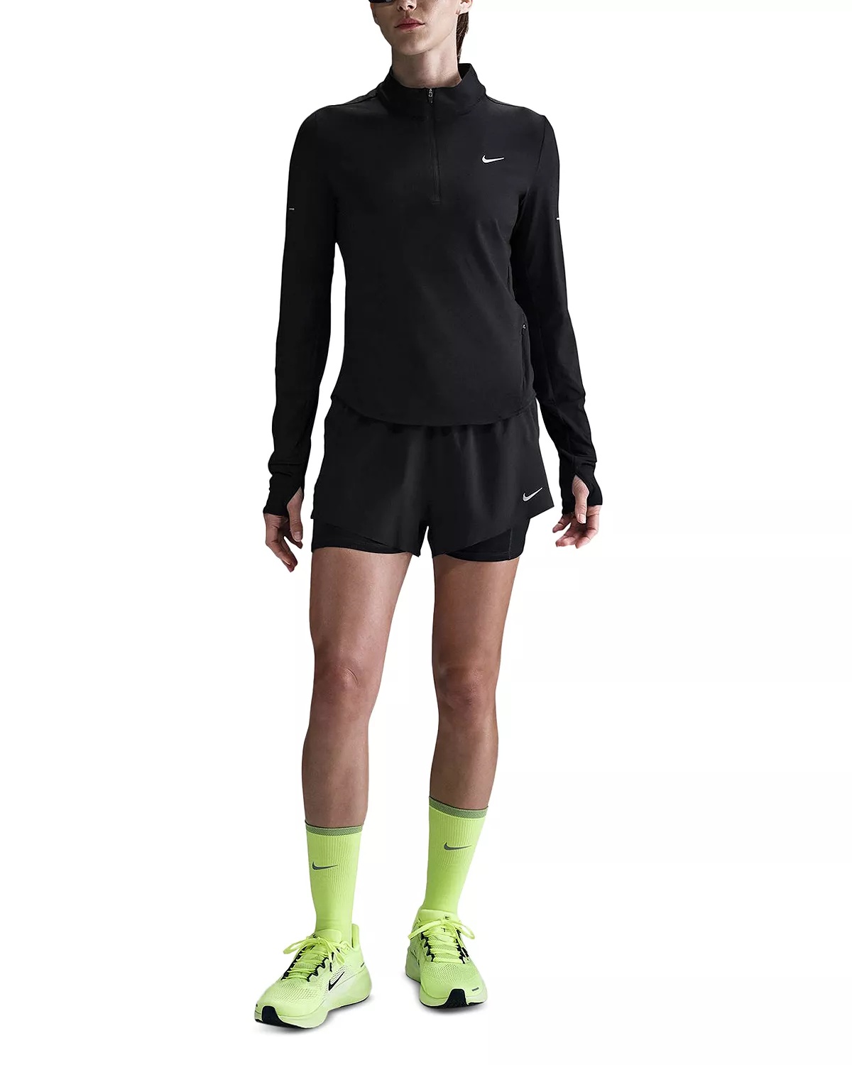 Swift Dri FIT Mock Neck Half Zip Top - 5