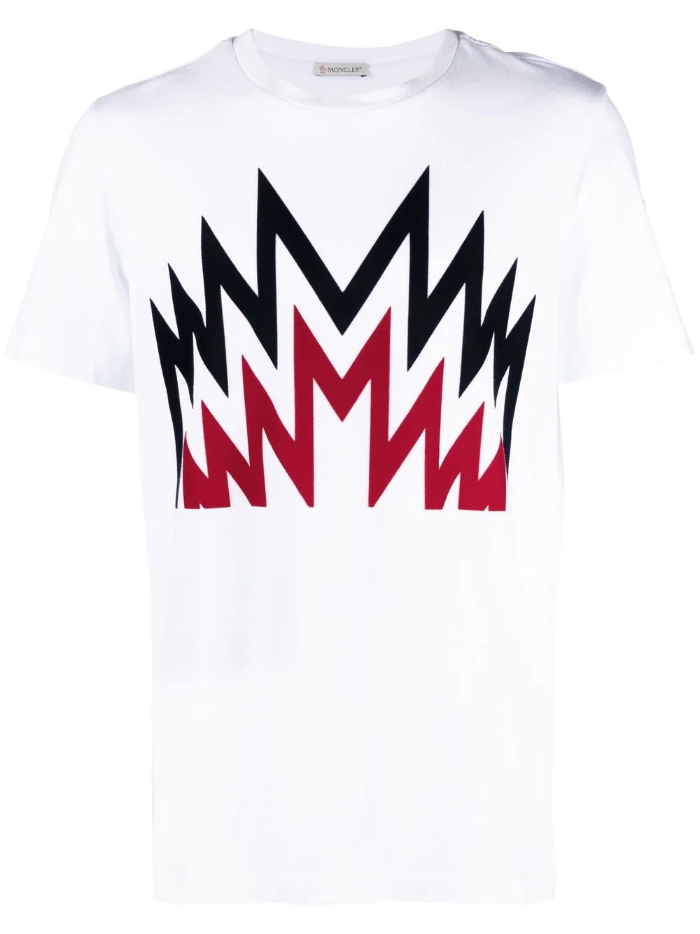 graphic-print logo-patch T-shirt - 1