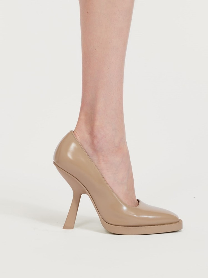 FERRAGAMO PUMPS WITH SHAPED HEEL outlook