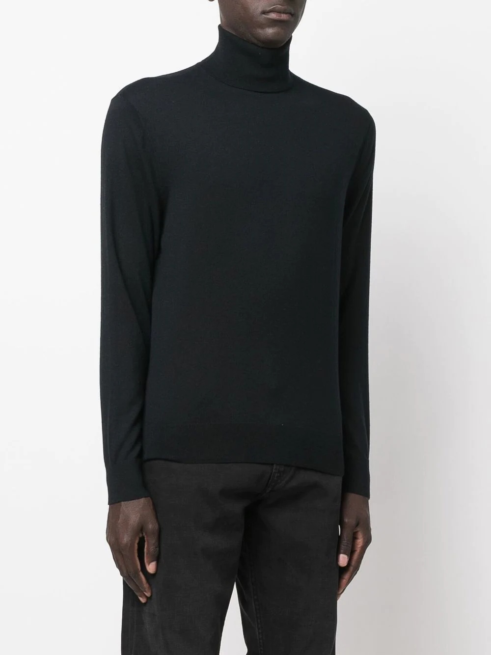 roll-neck cashmere jumper - 3