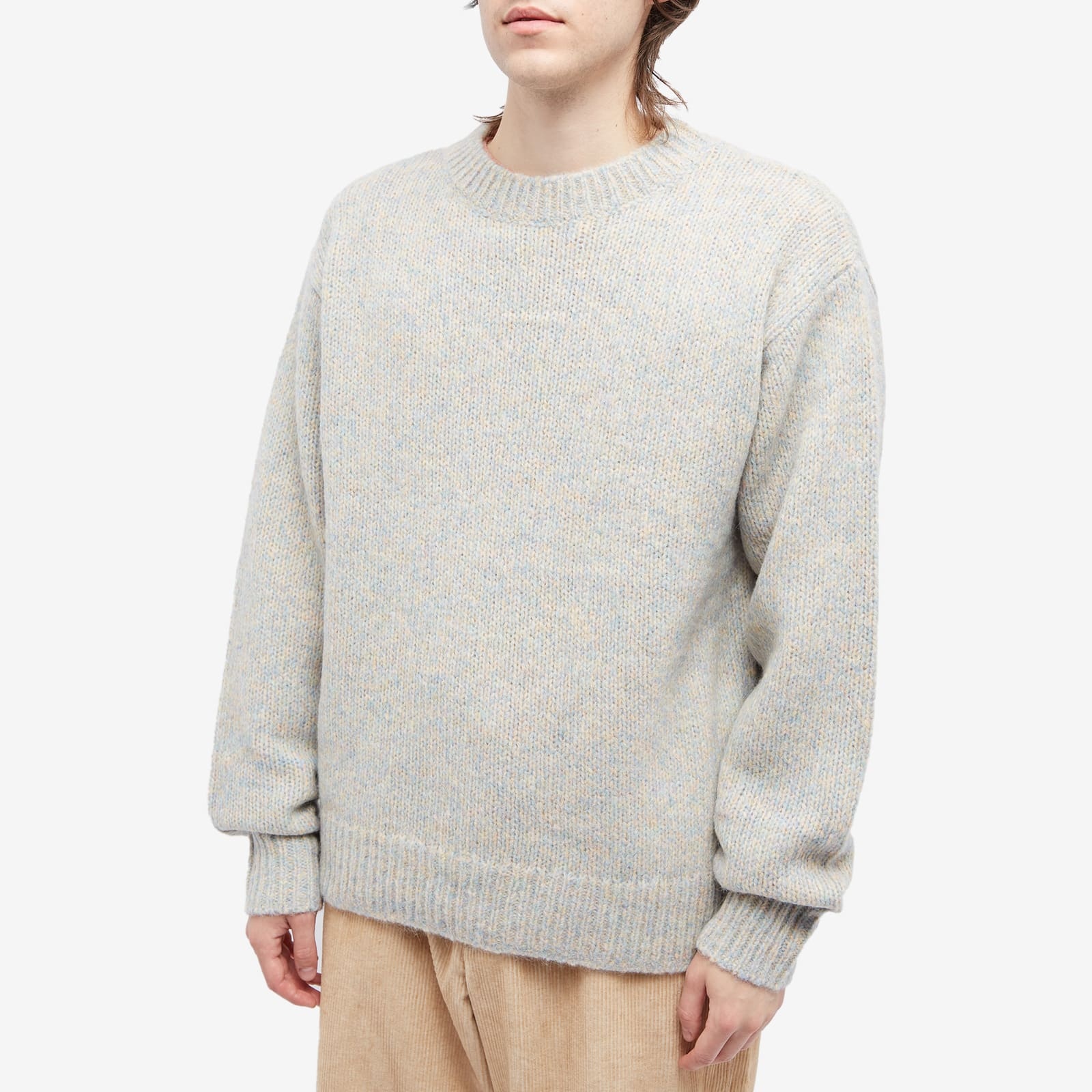 Dries Van Noten Morane Marl Crew Knit - 2