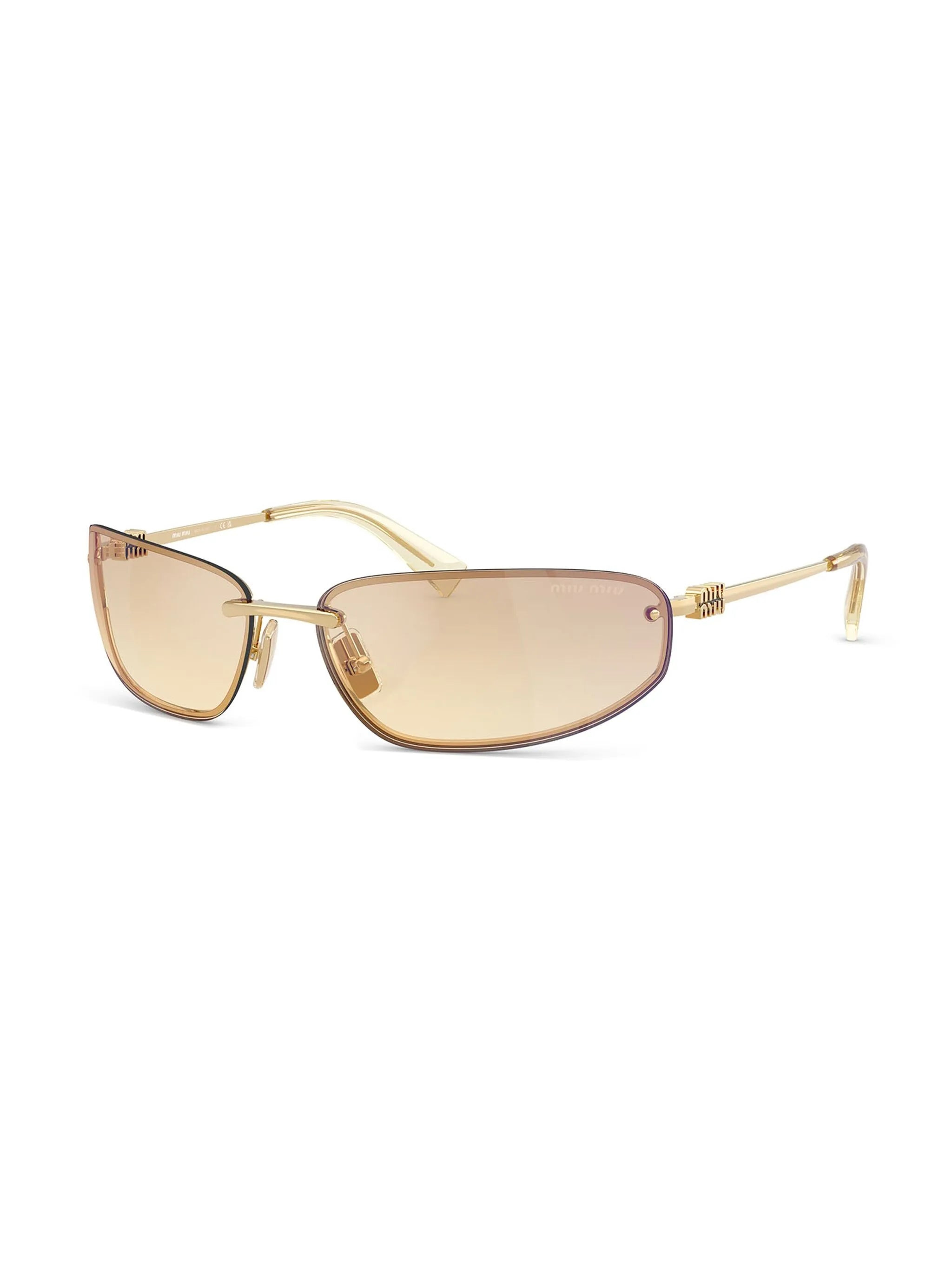 MIU MIU - Women Oval Sunglasses - 2
