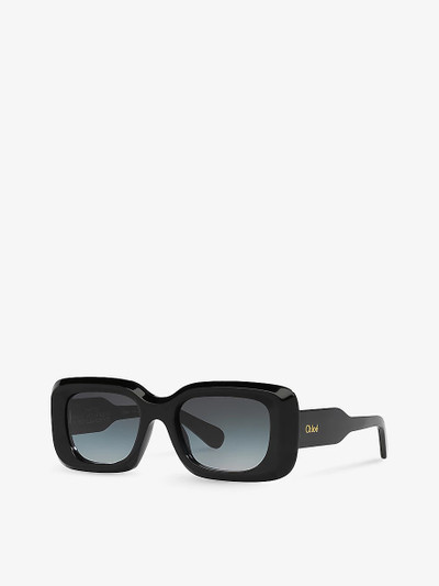 Chloé CH0188S square-frame acetate sunglasses outlook