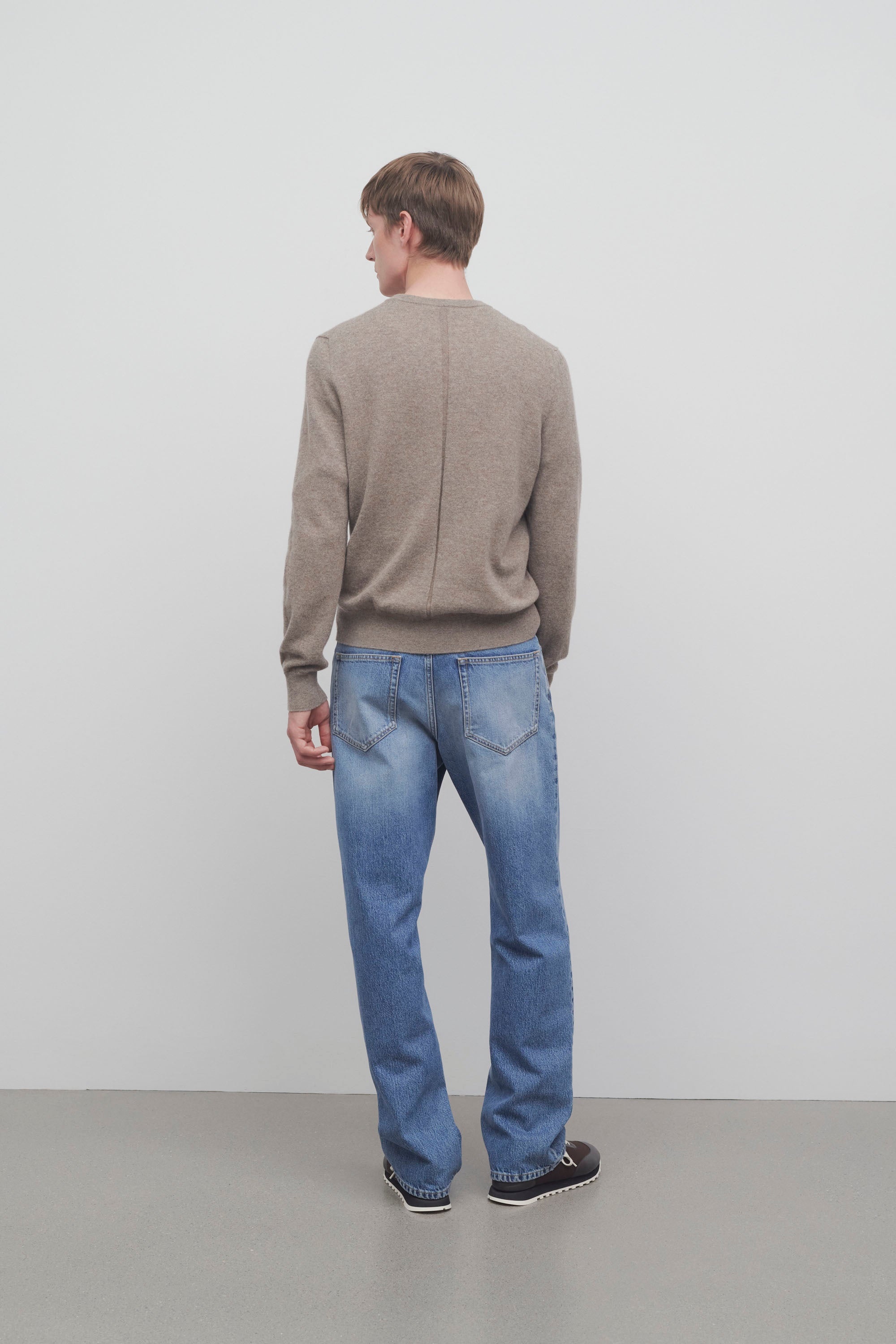 The Row 25SS ROSS JEAN グレーのジーンズ Ross wide-leg jeans in grey - The Row | Mytheresa