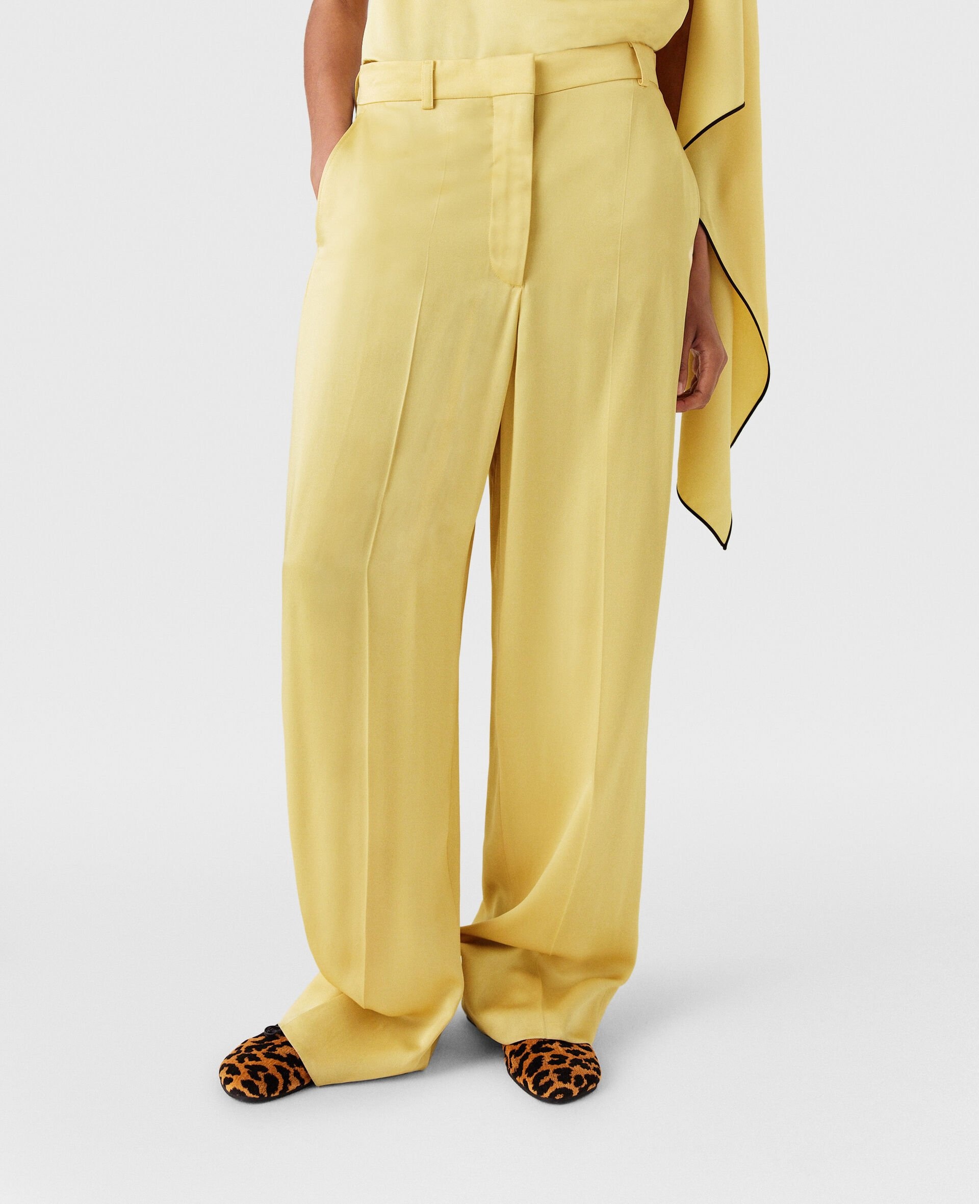 Low-Rise Straight-Leg Pants - 6