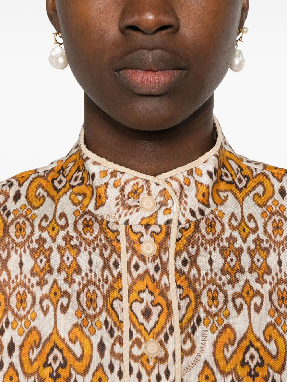 Zimmermann Women Wylie Relaxed Shirt - 4