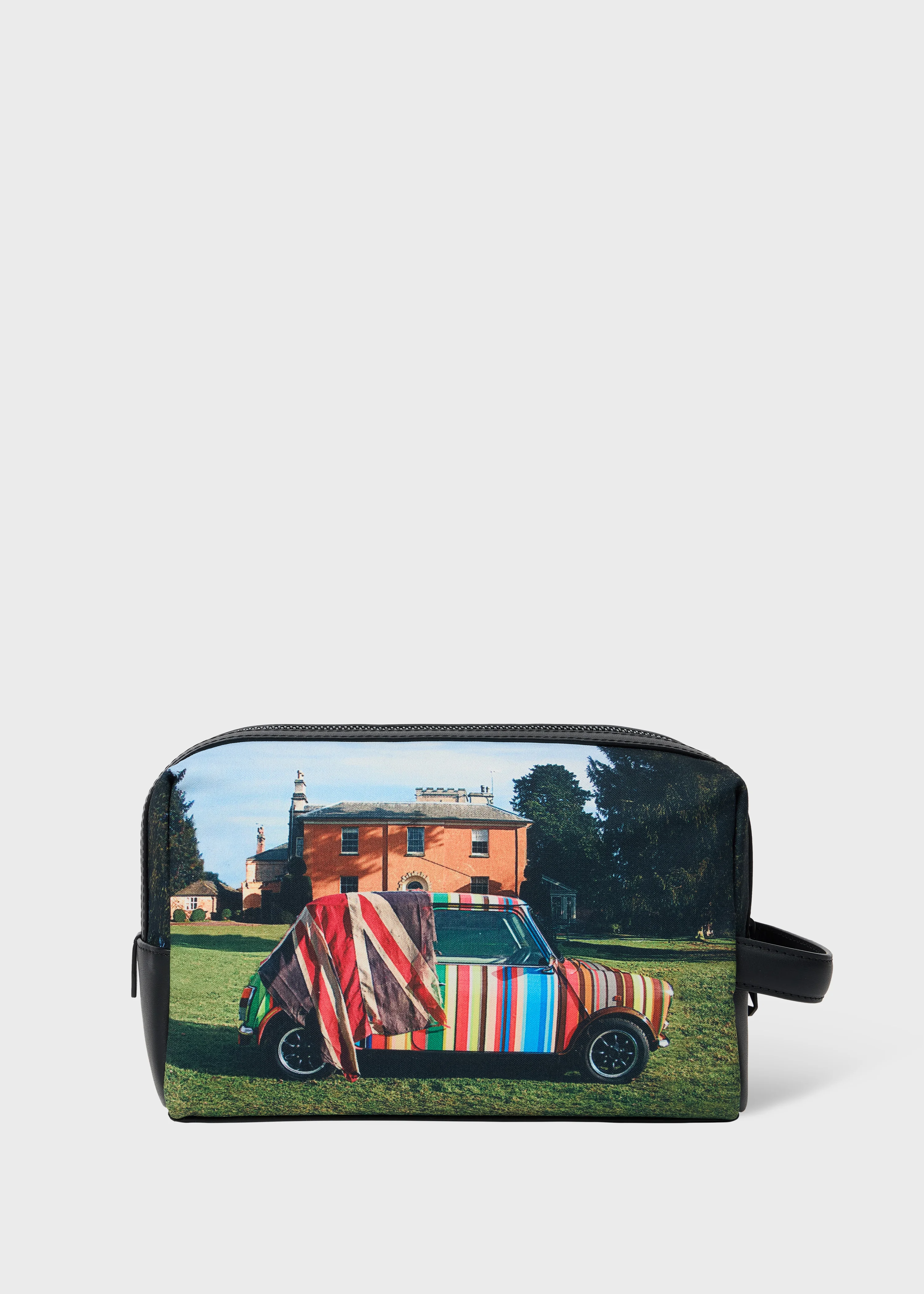 'Mini at Langar Hall' Washbag - 1