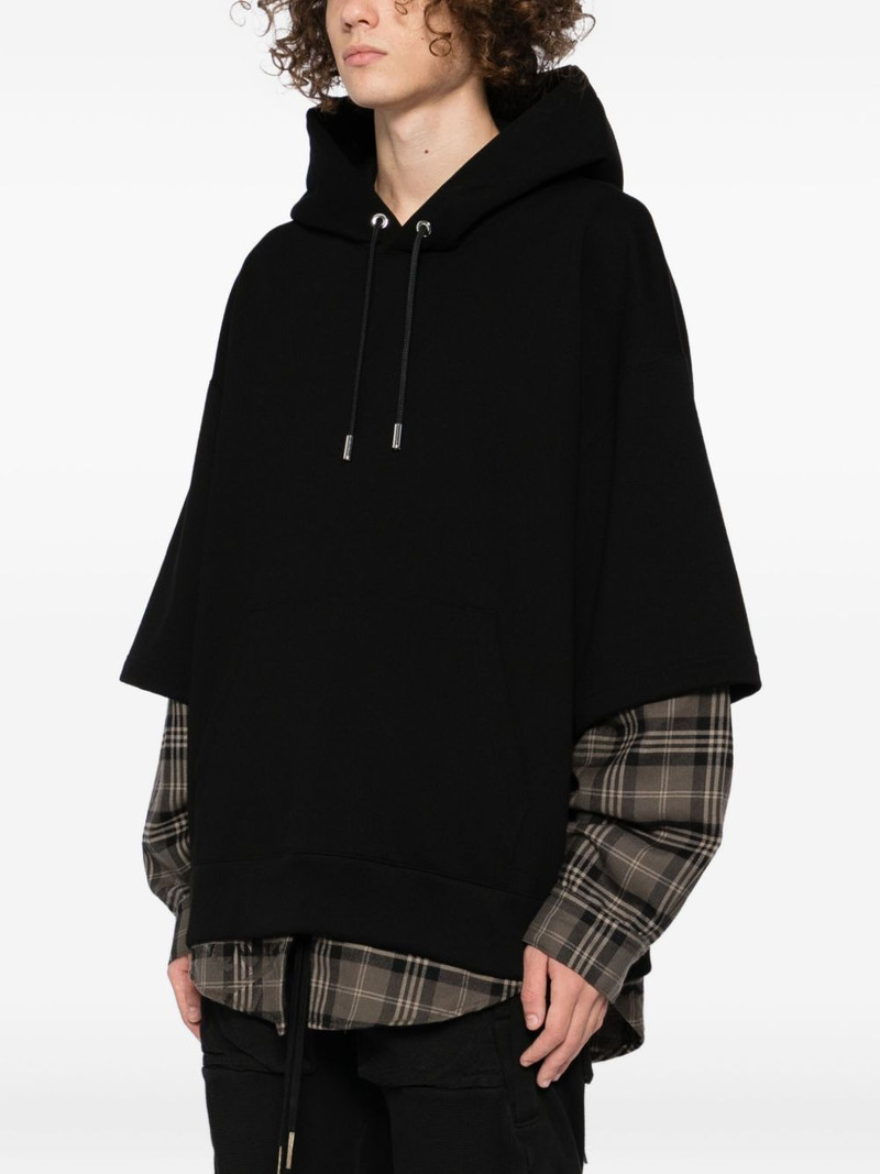 graphic-embroidered hoodie 3