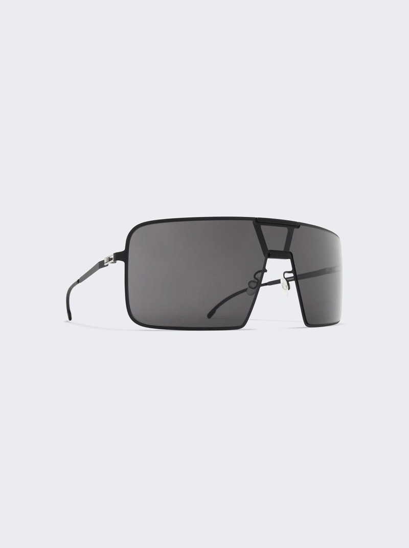 MYKITA X Rimowa Visor Mr004 Sunglasses Black outlook
