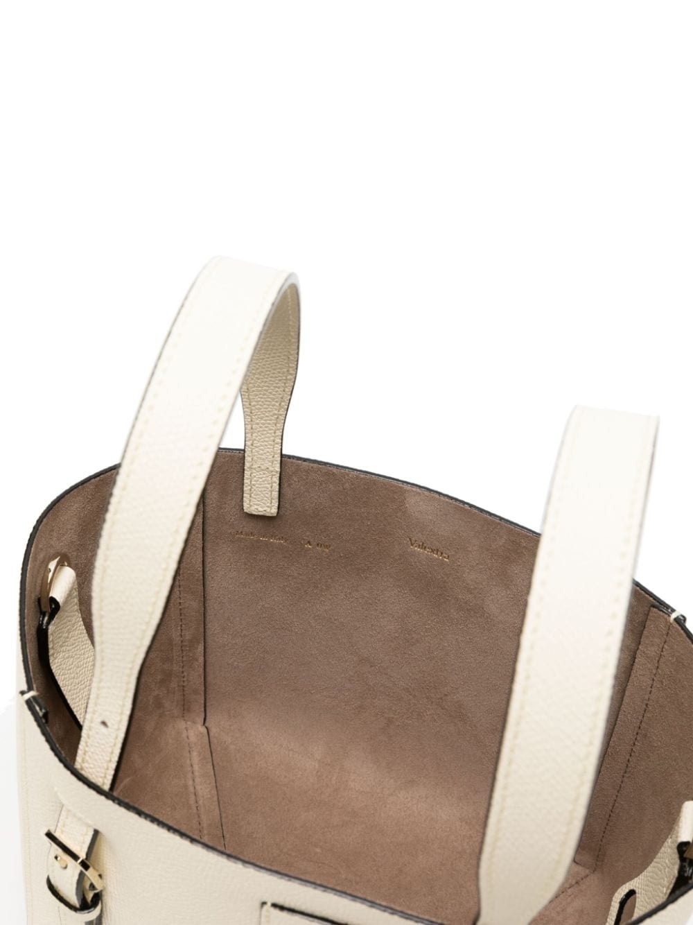 micro Bucket leather tote bag - 5