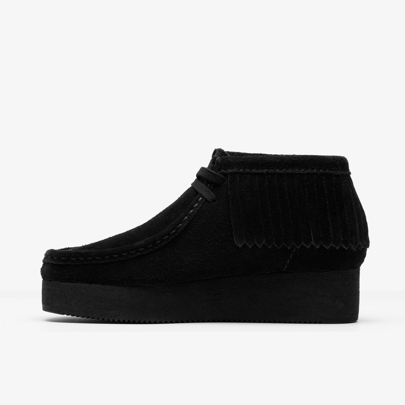 Clarks Originals Wallabee Wedge Fringe
Black Suede outlook