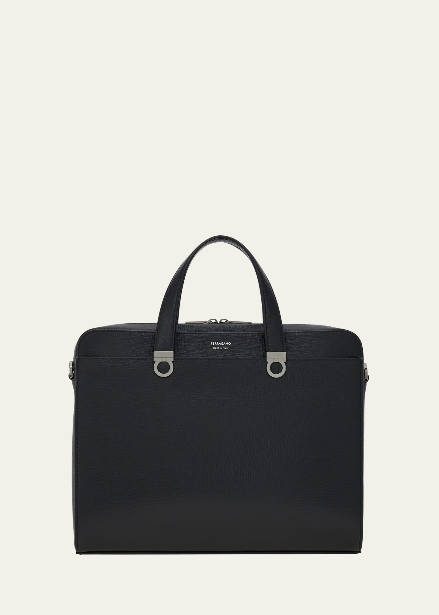 Men's Trading Leather Briefcase - 1