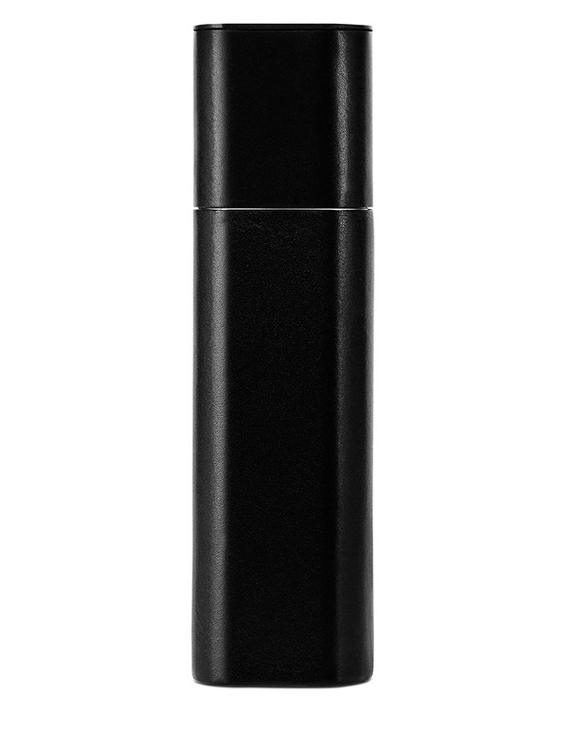 Black Leather Travel Case 1