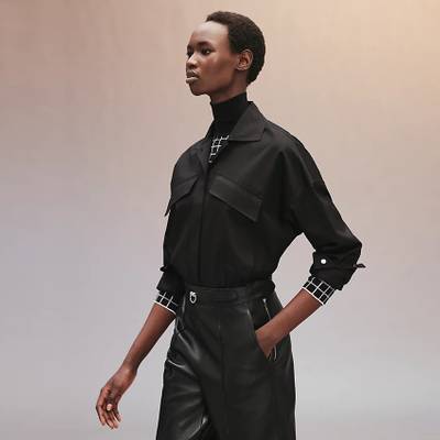 Hermès Shirt with geometric volume outlook
