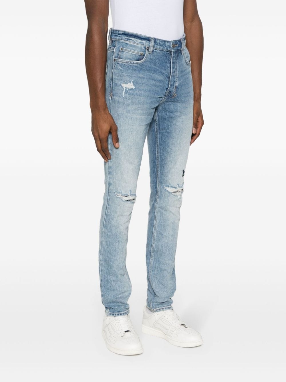 Chitch Self-Repair tapered jeans - 3