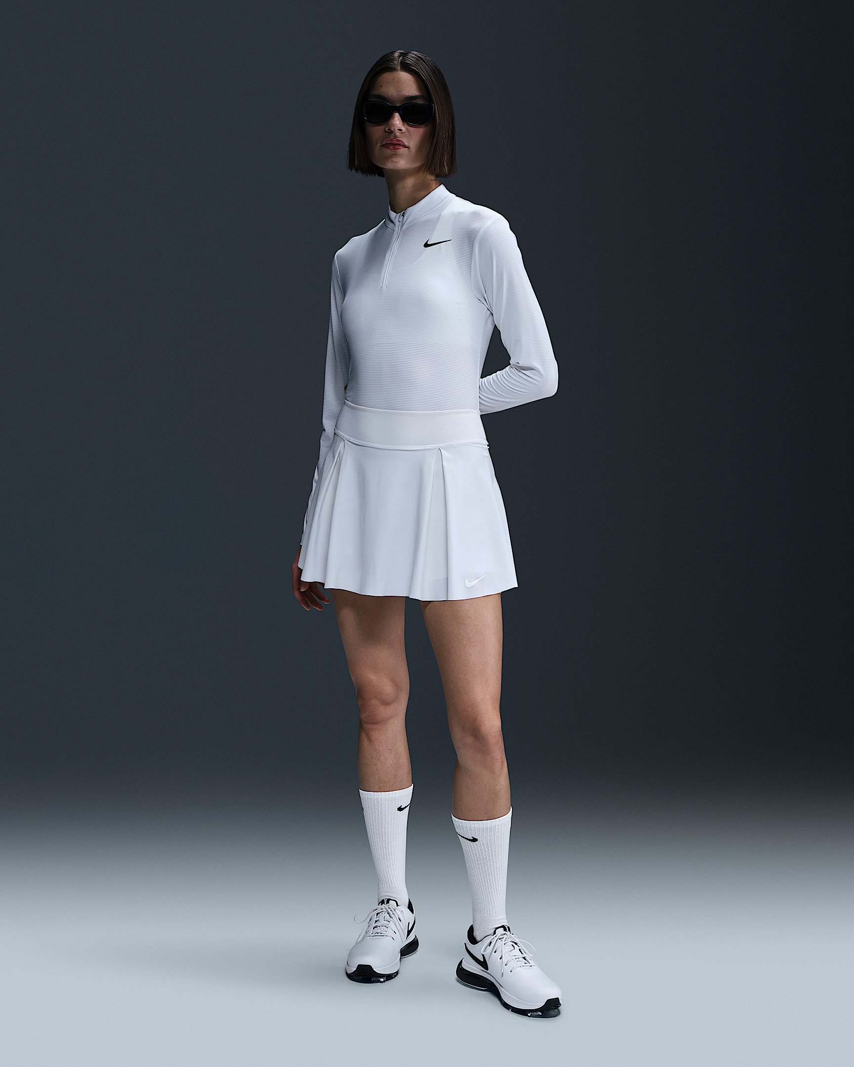 Nike Victory Women's Dri-FIT UV Protection 1/4-Zip Golf Top - 4