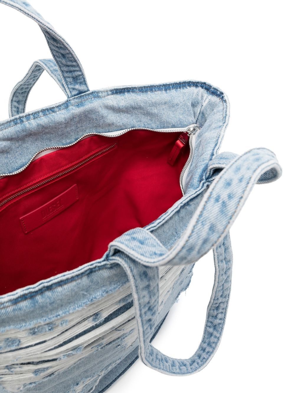 rip-detailed tote bag - 5