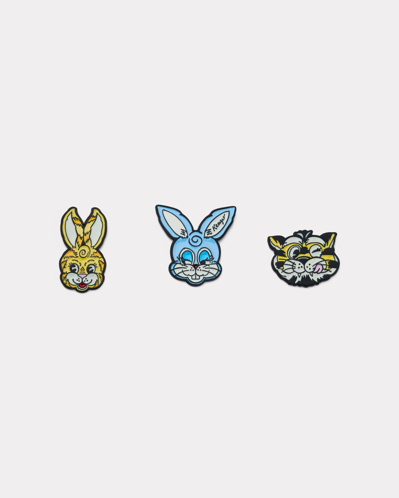 'KENZO Cartoon' set of pins 1