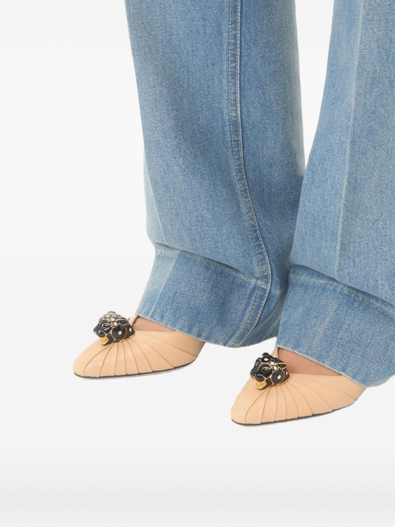 55mm Panthea pleated pumps 5