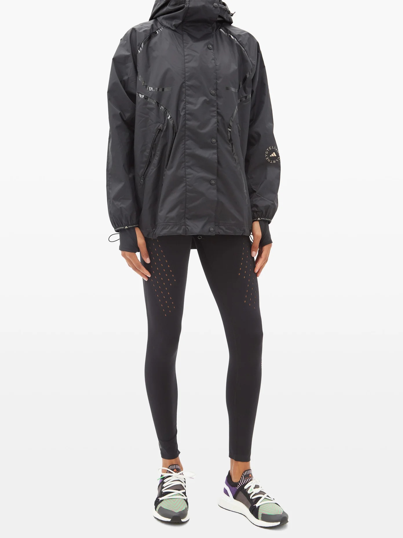 TruePurpose mesh-lined windbreaker jacket - 2