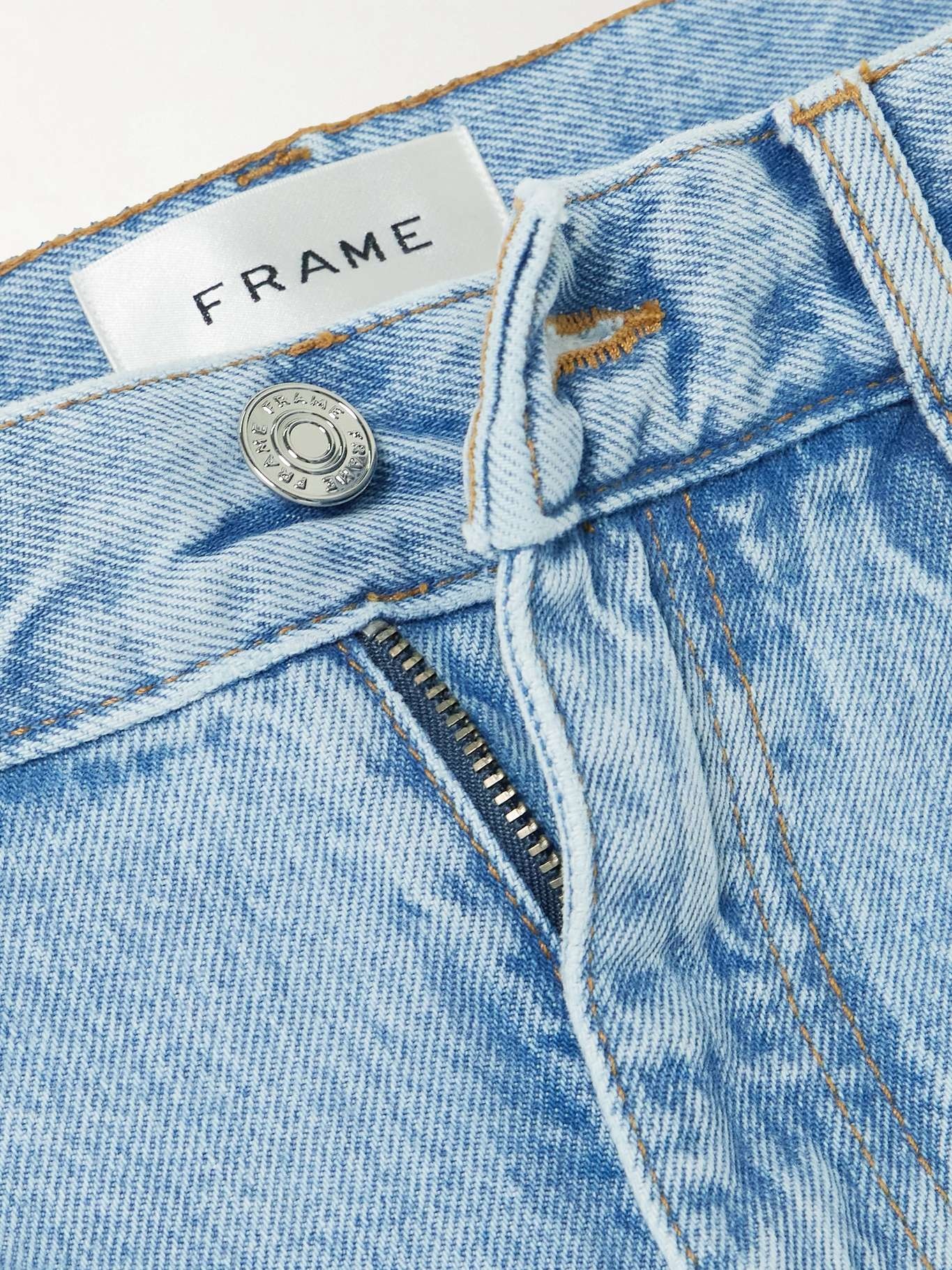 The Bubble high-rise barrel-leg jeans Light denim - 5
