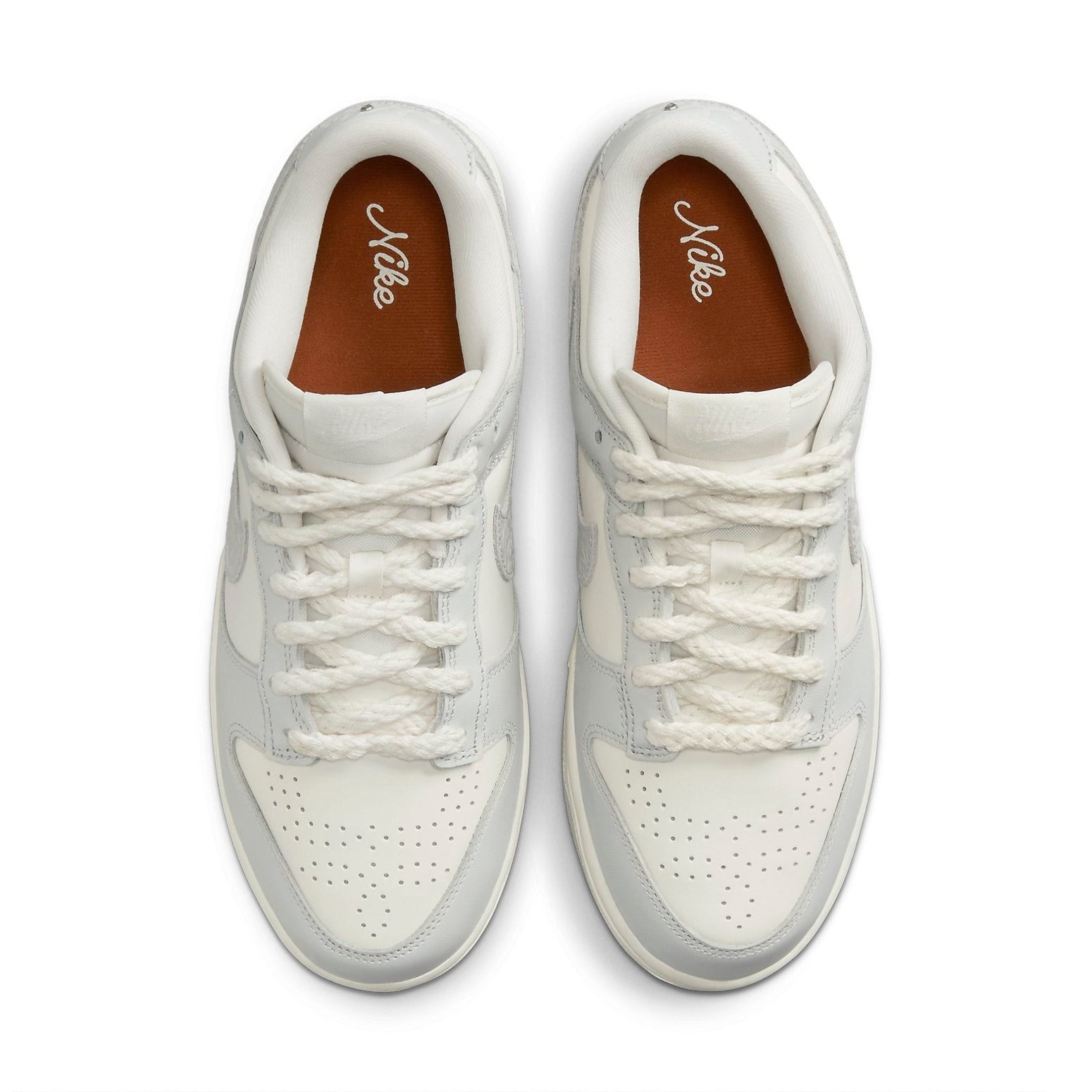 (WMNS) Nike Dunk Low 'Needlework Sail Aura' FJ4553-133 - 4