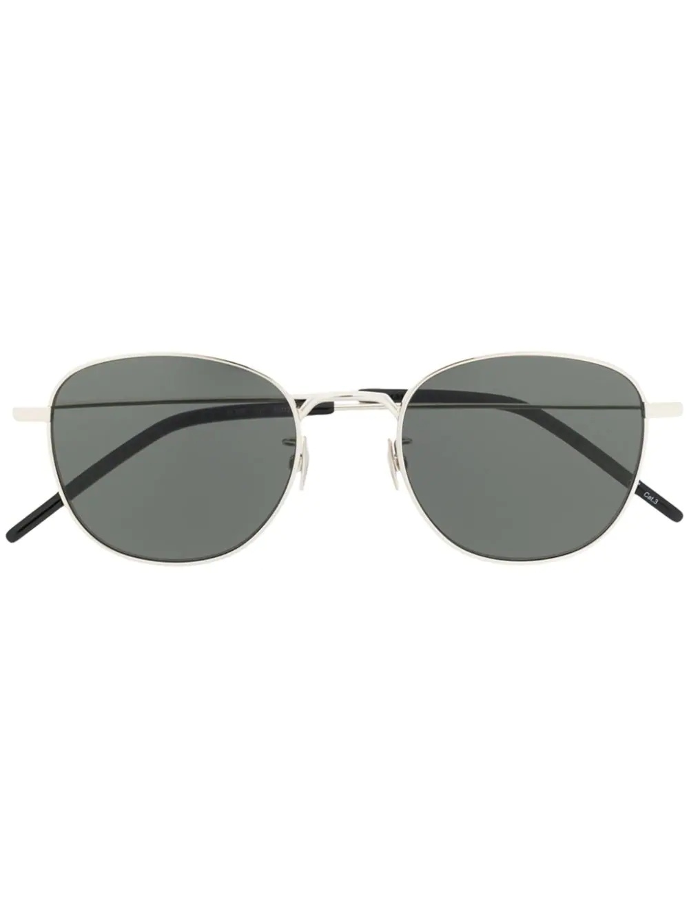 round frame sunglasses - 1