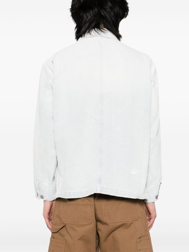 logo-patch denim jacket 4