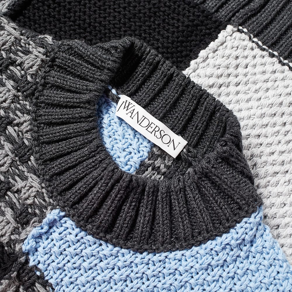 JW Anderson Cotton Patchwork Jumper - 2