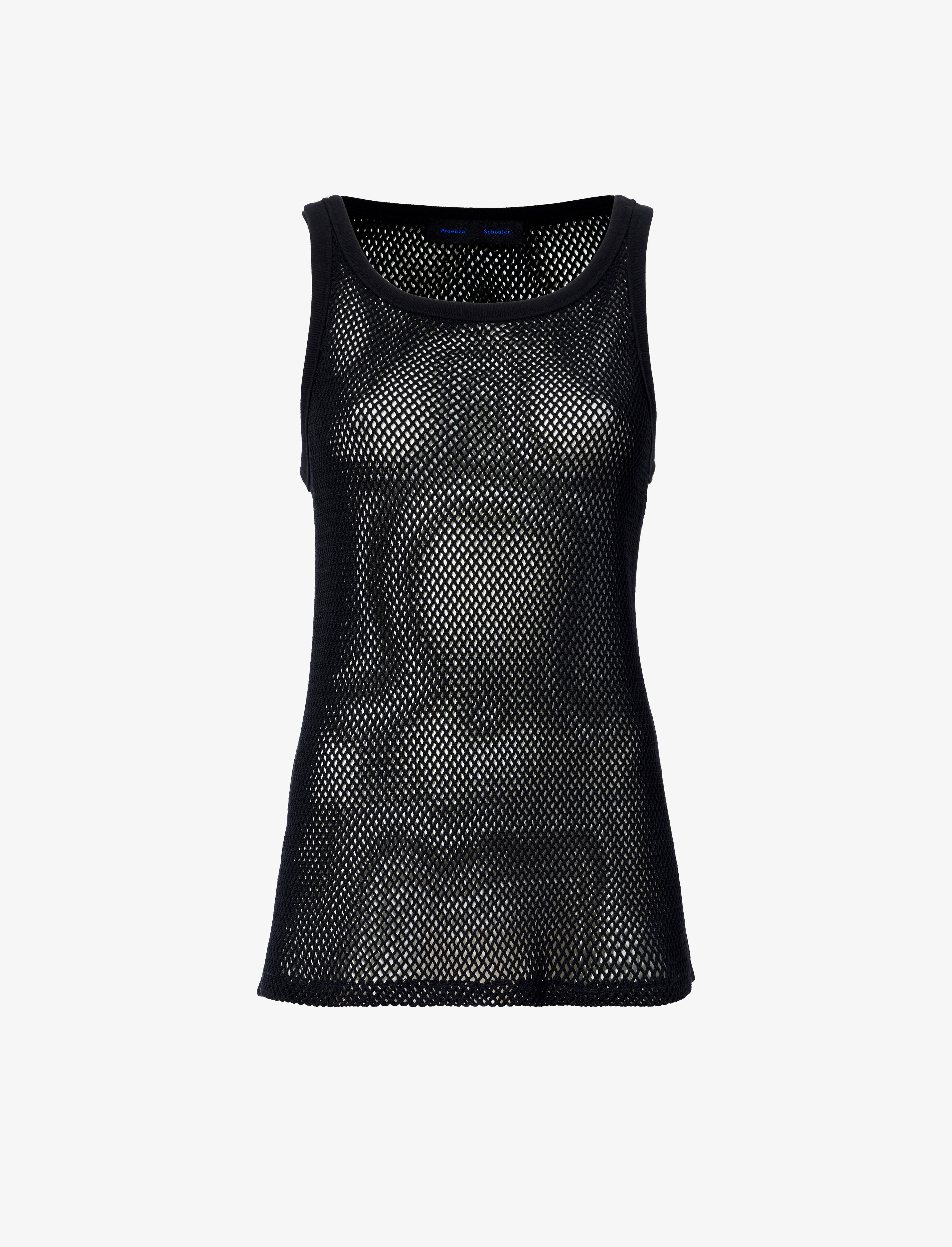 Kiki Tank in Cotton Mesh - 1