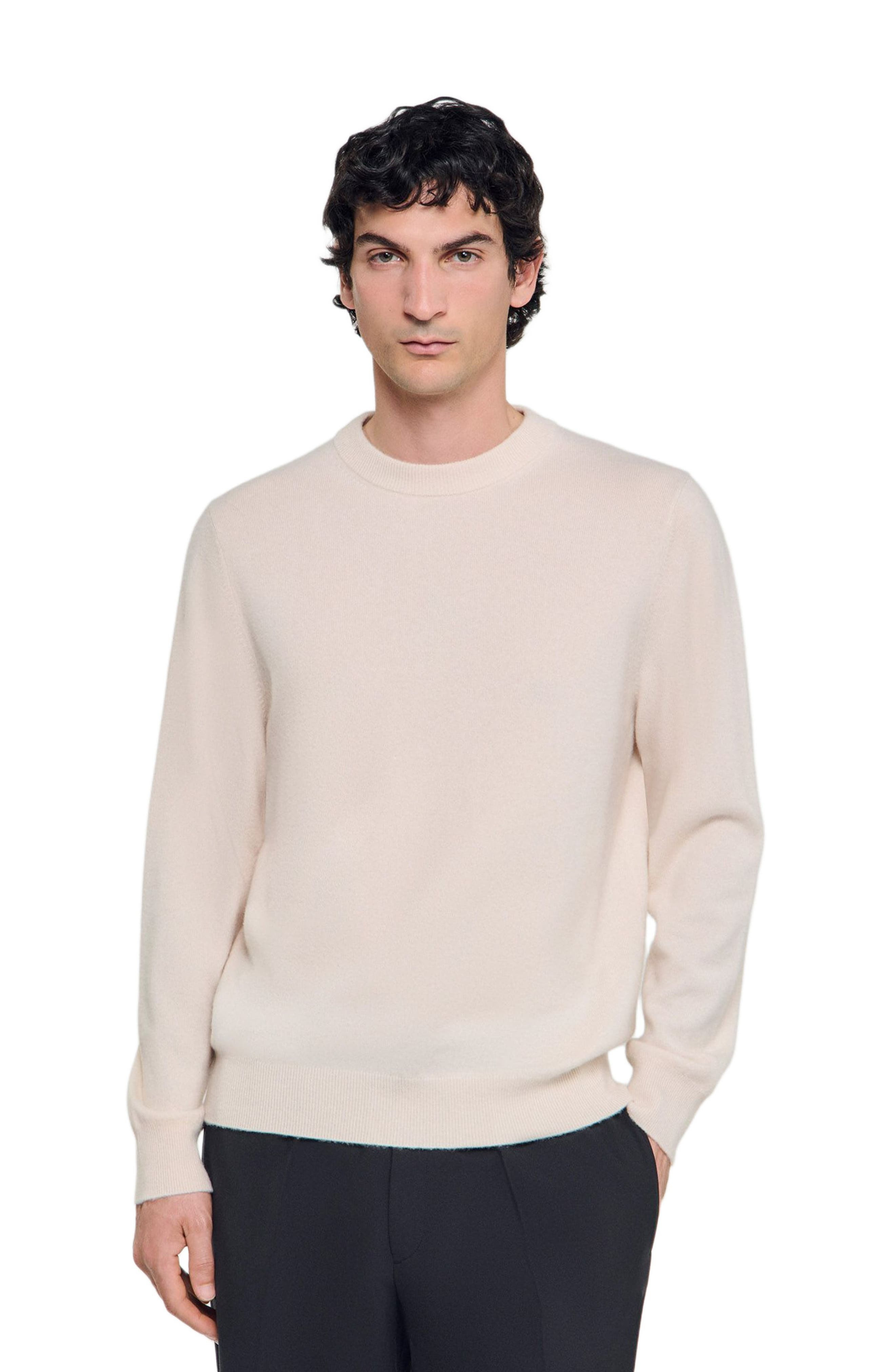 SANDRO Cashmere sweater in Off White at Nordstrom - 4