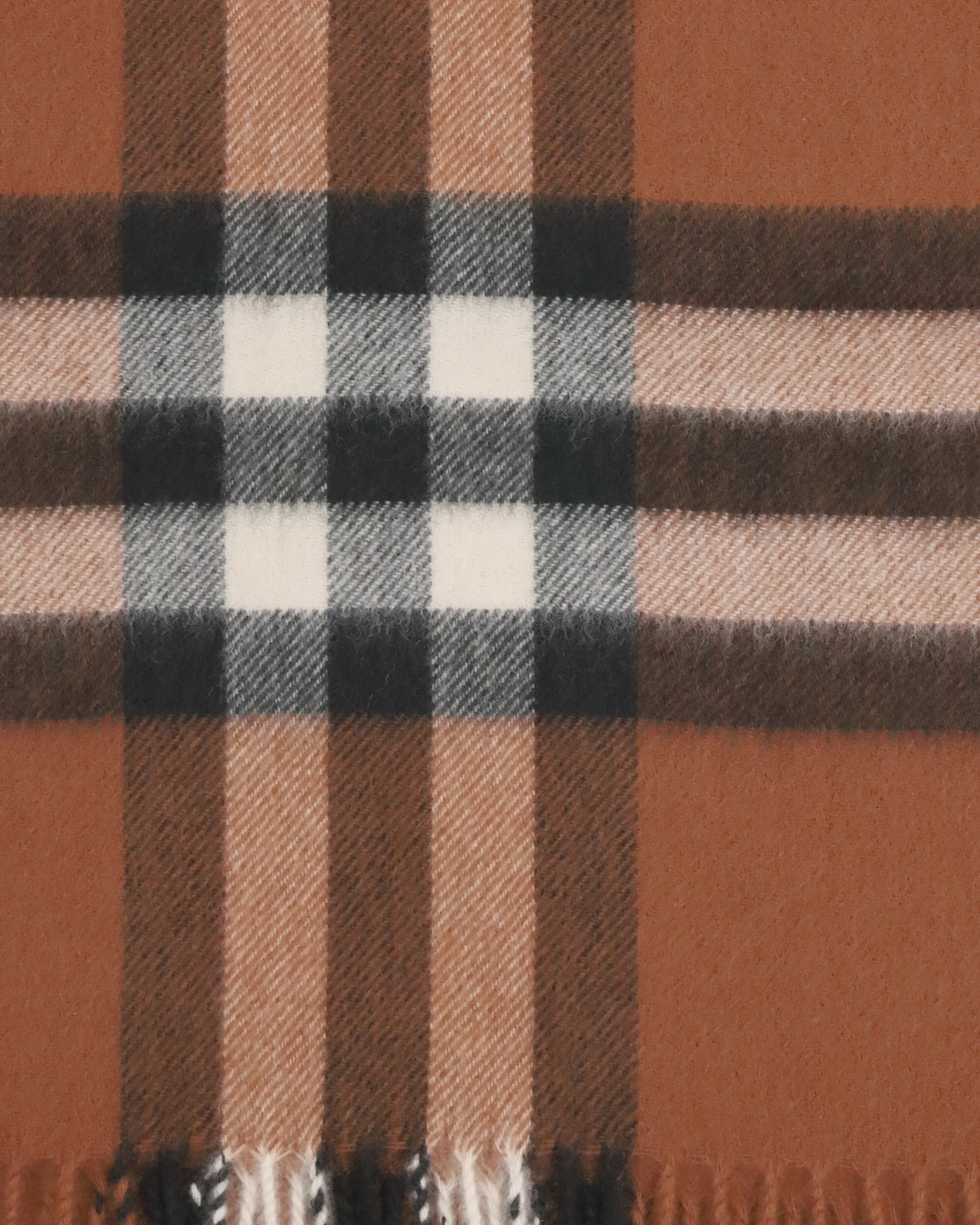 Check cashmere Scarf - 3