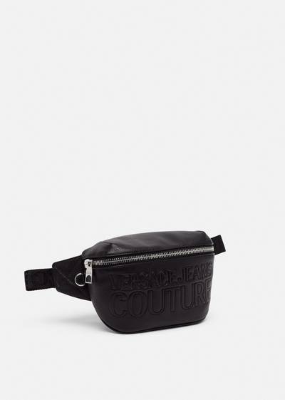 VERSACE JEANS COUTURE Logo Faux Leather Belt Bag outlook