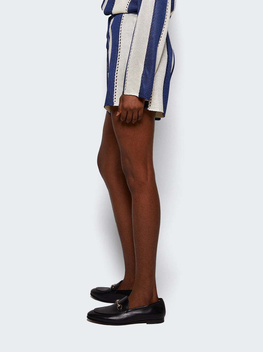 Cabana Stripe Short Navy And Natural - 3