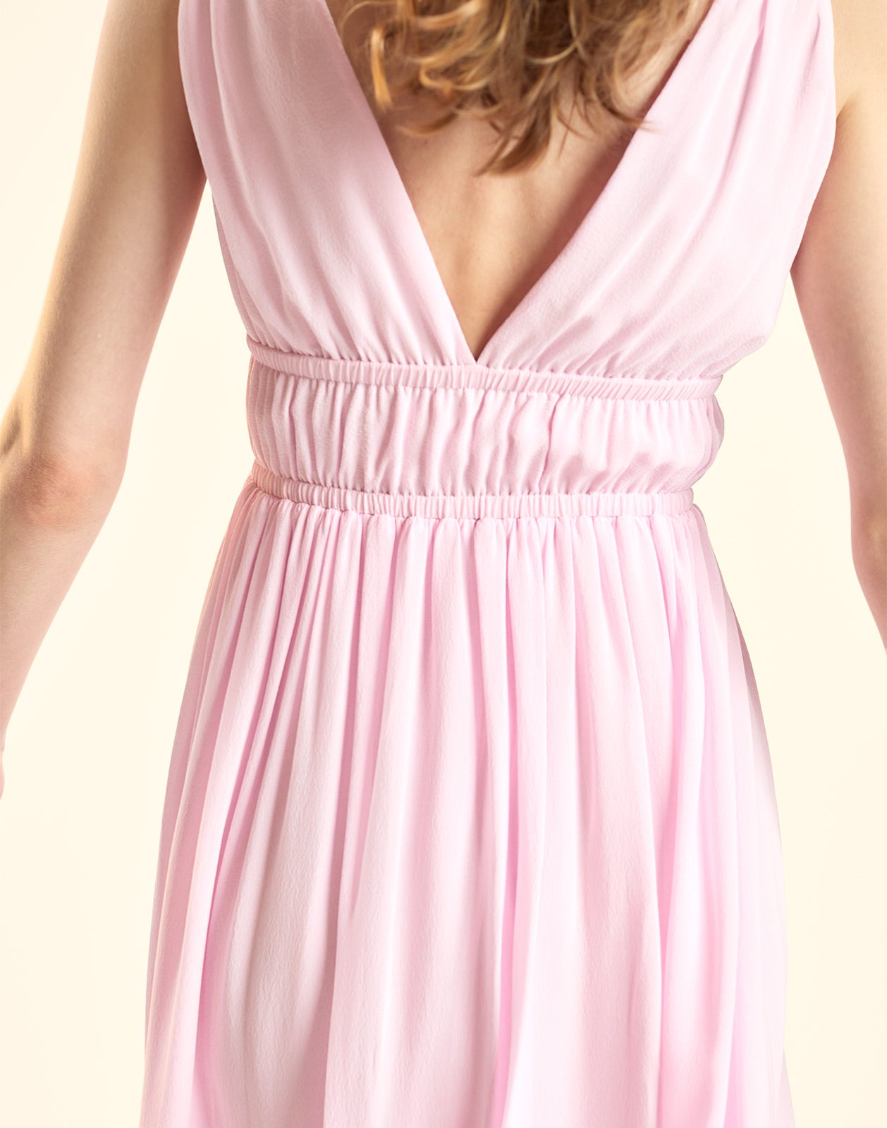 Amelie Silk Midi Dress - 6