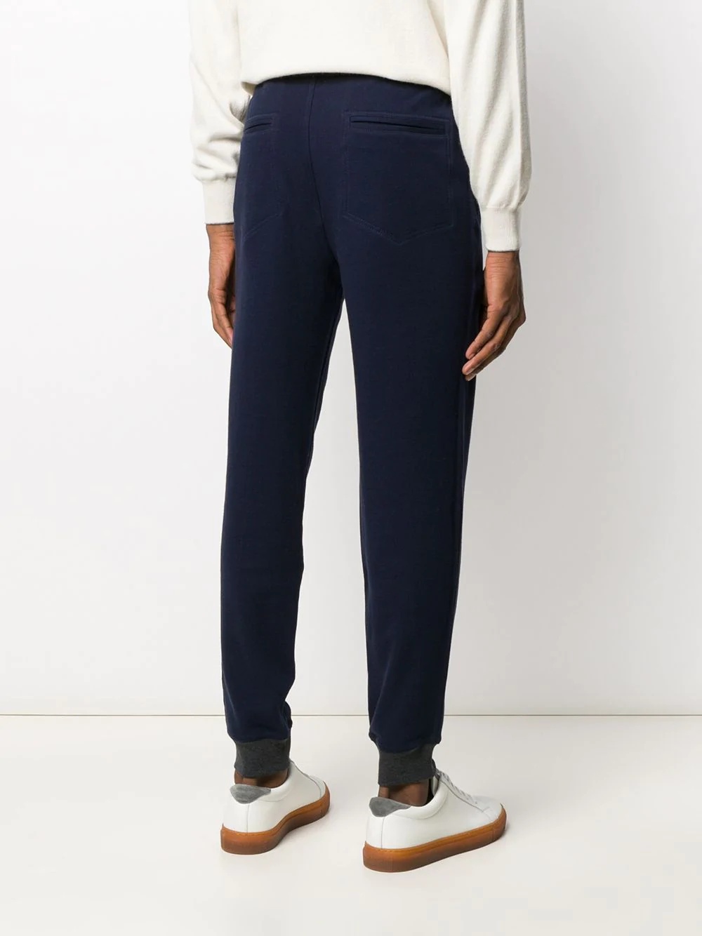 straight leg track trousers - 4