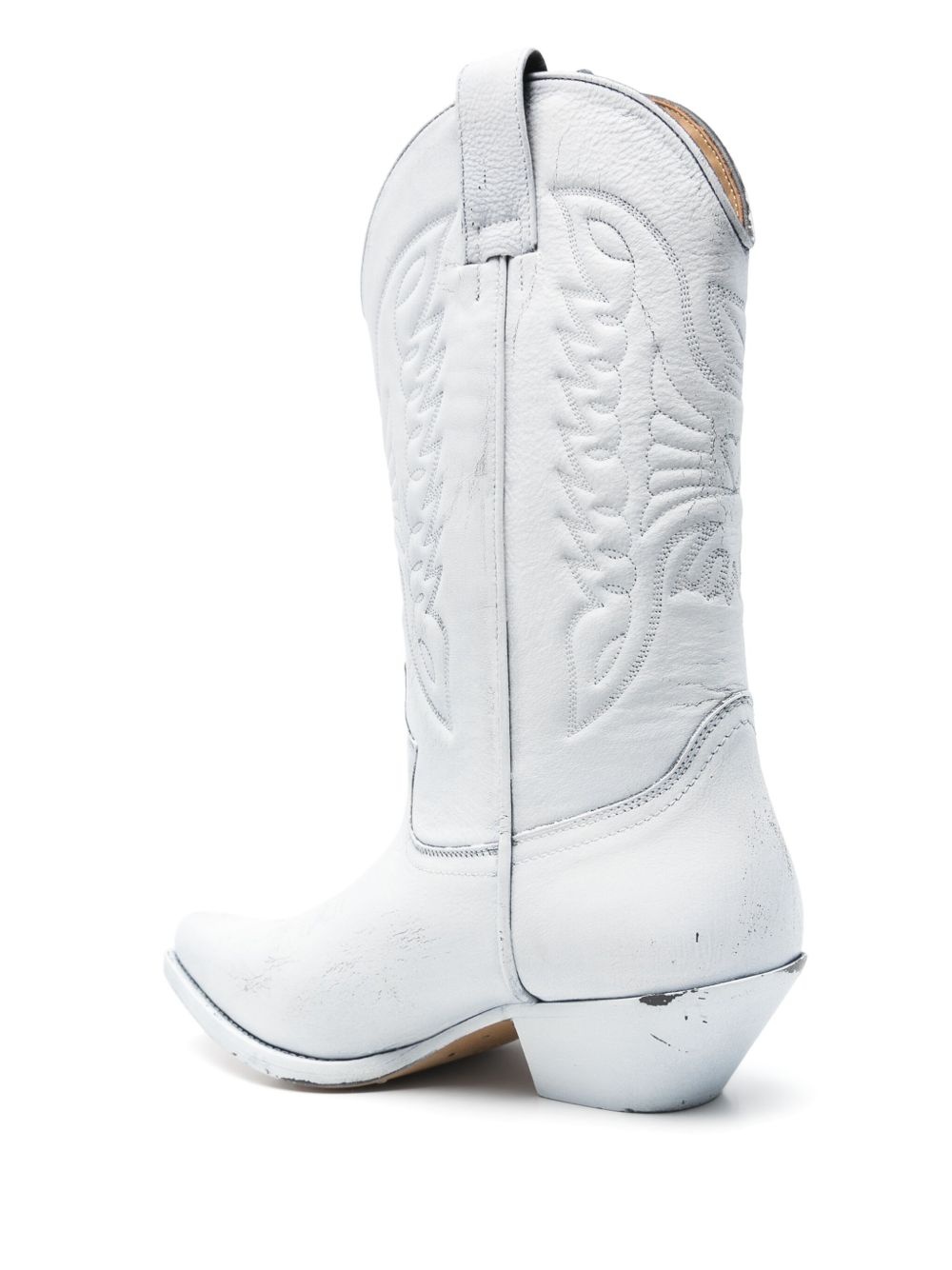 40mm leather boots - 3
