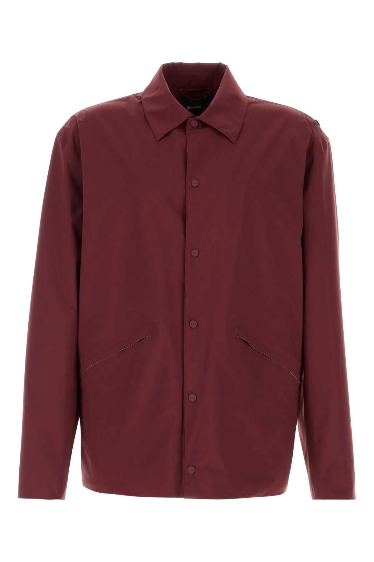 Herno Men Burgundy Nylon Jacket - 1