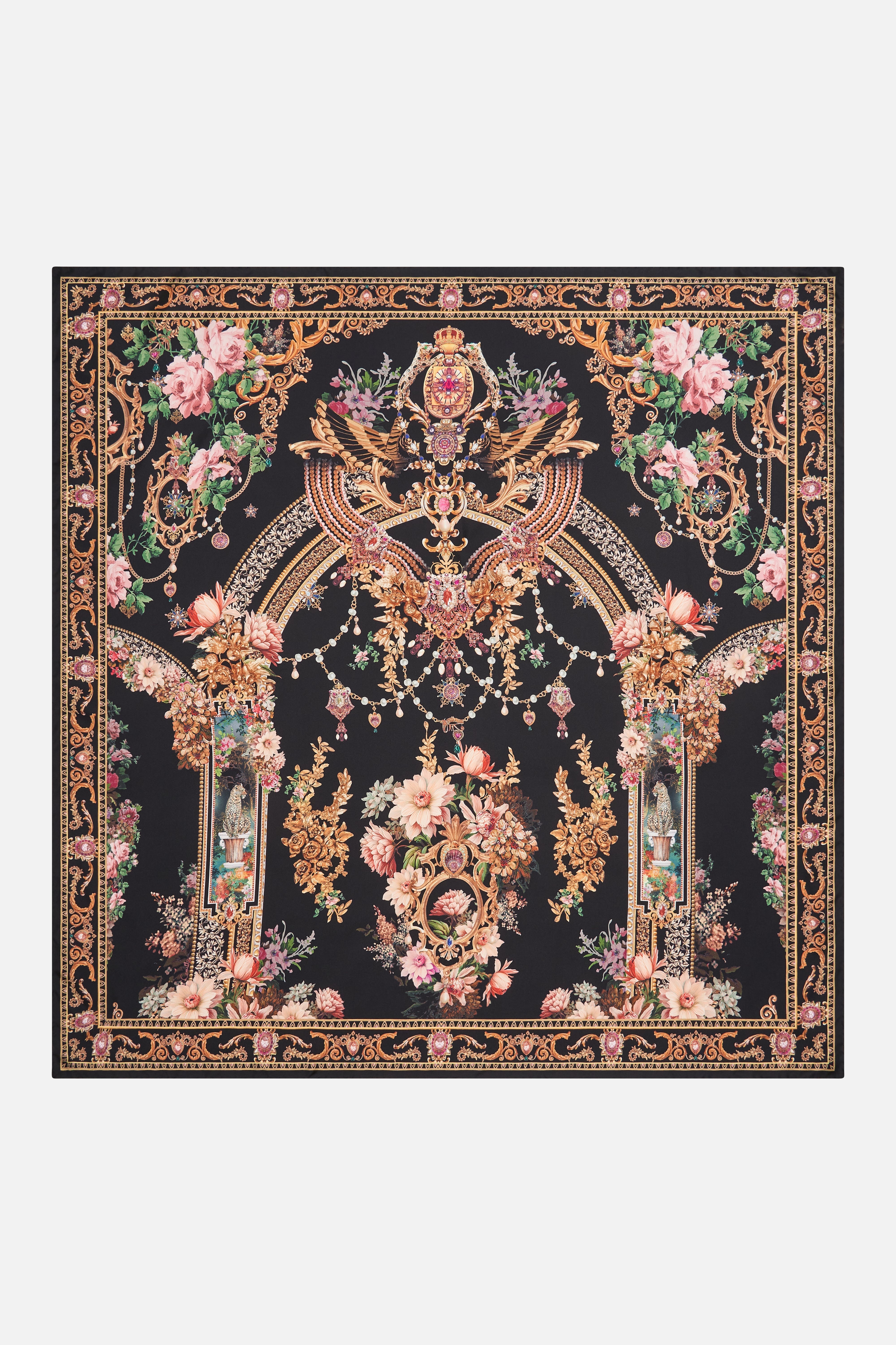 SILK SQUARE SCARF - 2
