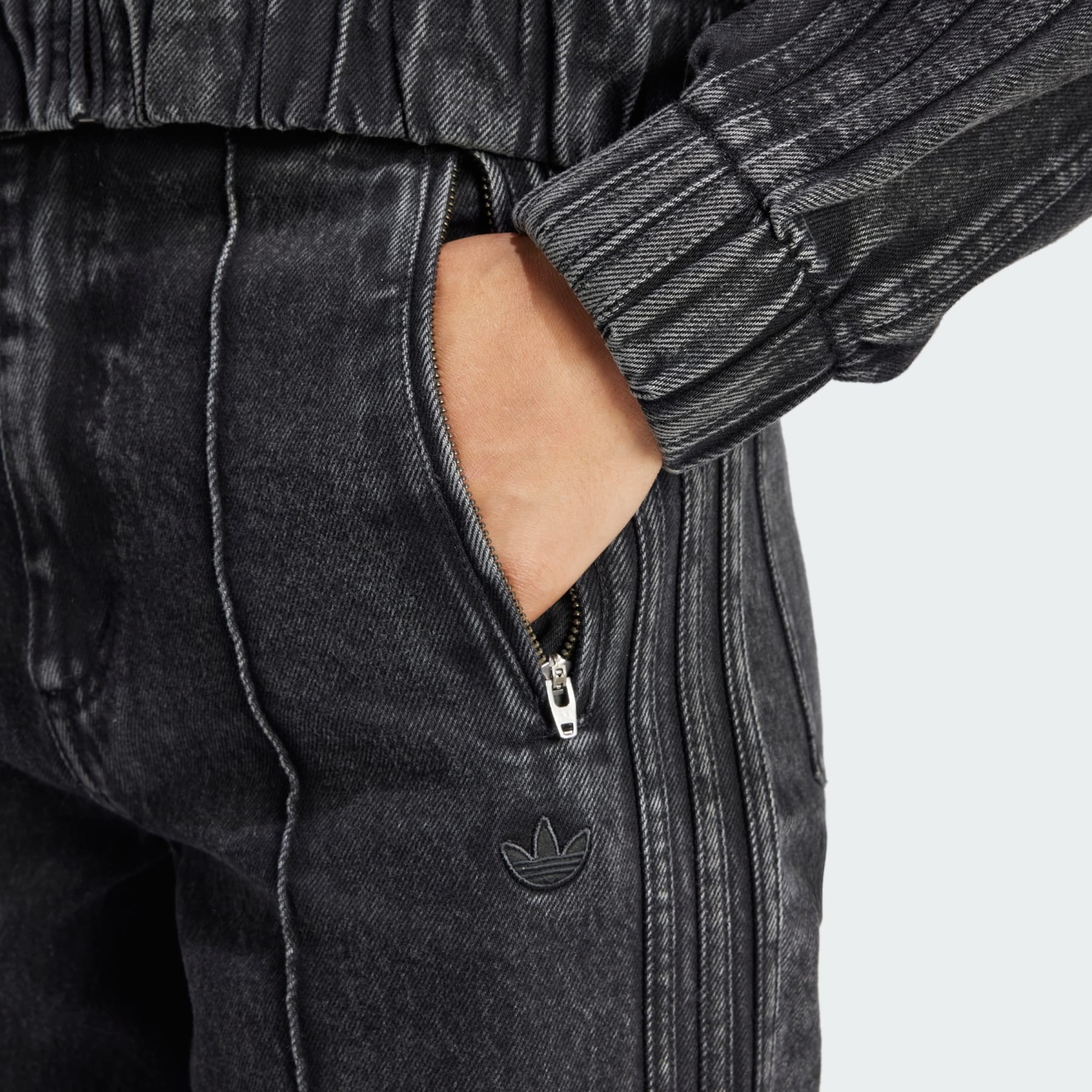 Premium Essentials Denim Straight Leg Pants - 5