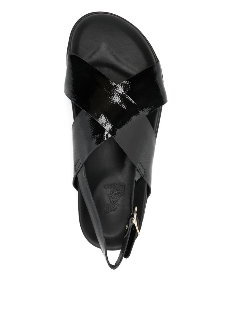 Ikesia crossover-strap sandals 4