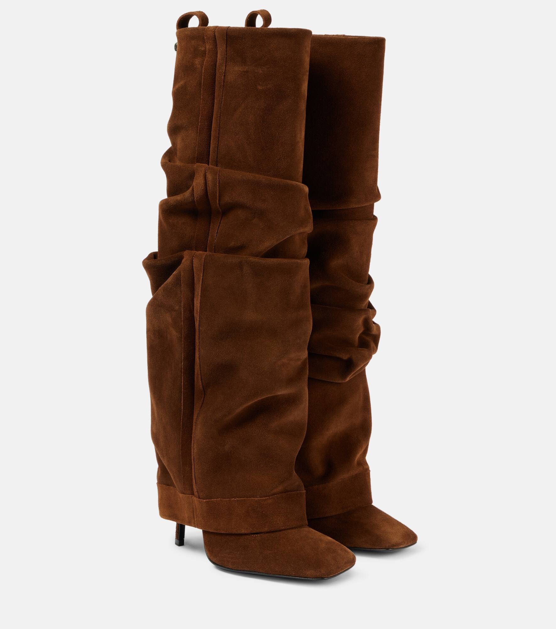 Rea suede knee-high boots - 1