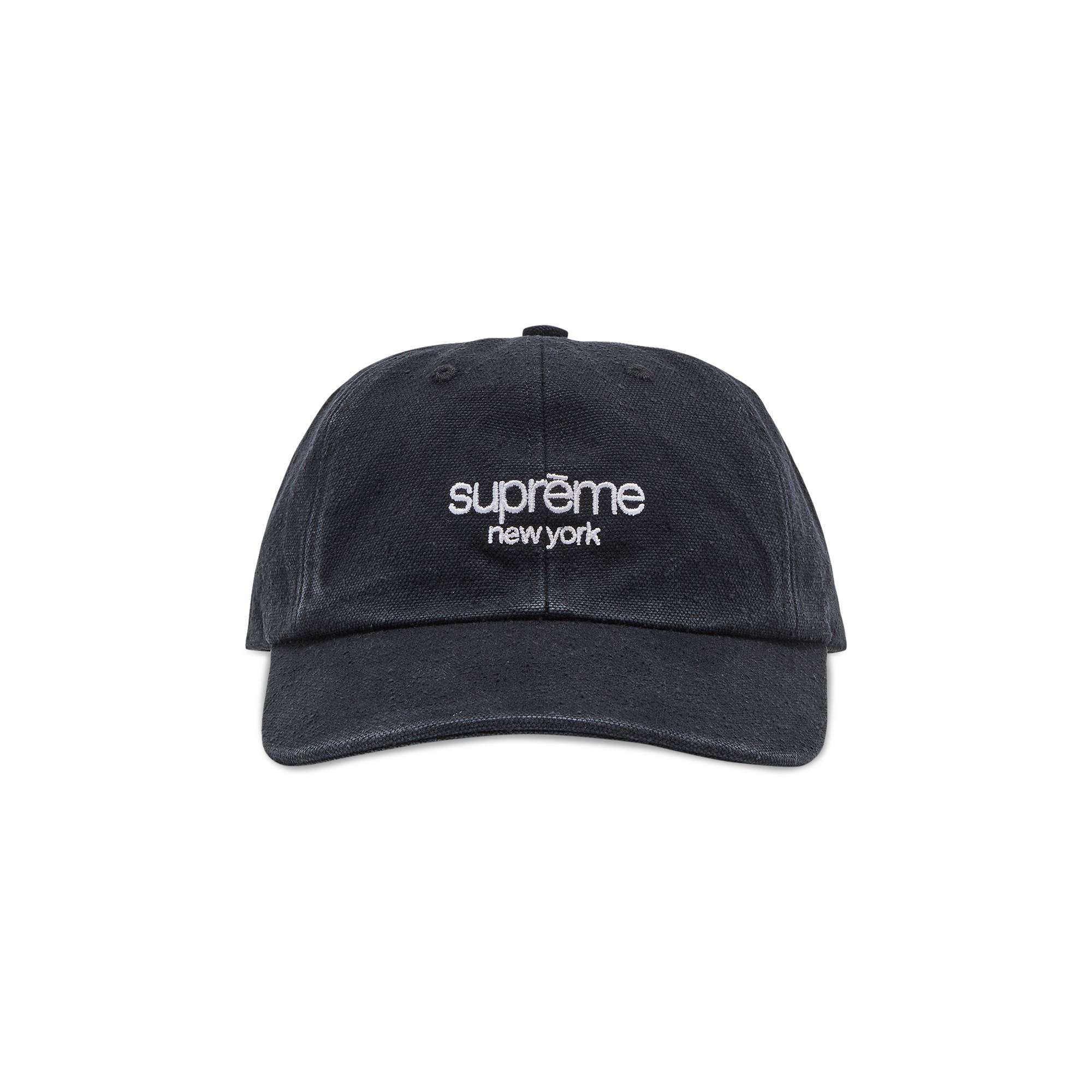 Supreme Classic Logo 6-Panel 'Black'