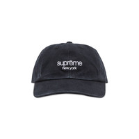 帽子 Supreme script logo 6 panel black Supreme Script Logos 6-panel Black