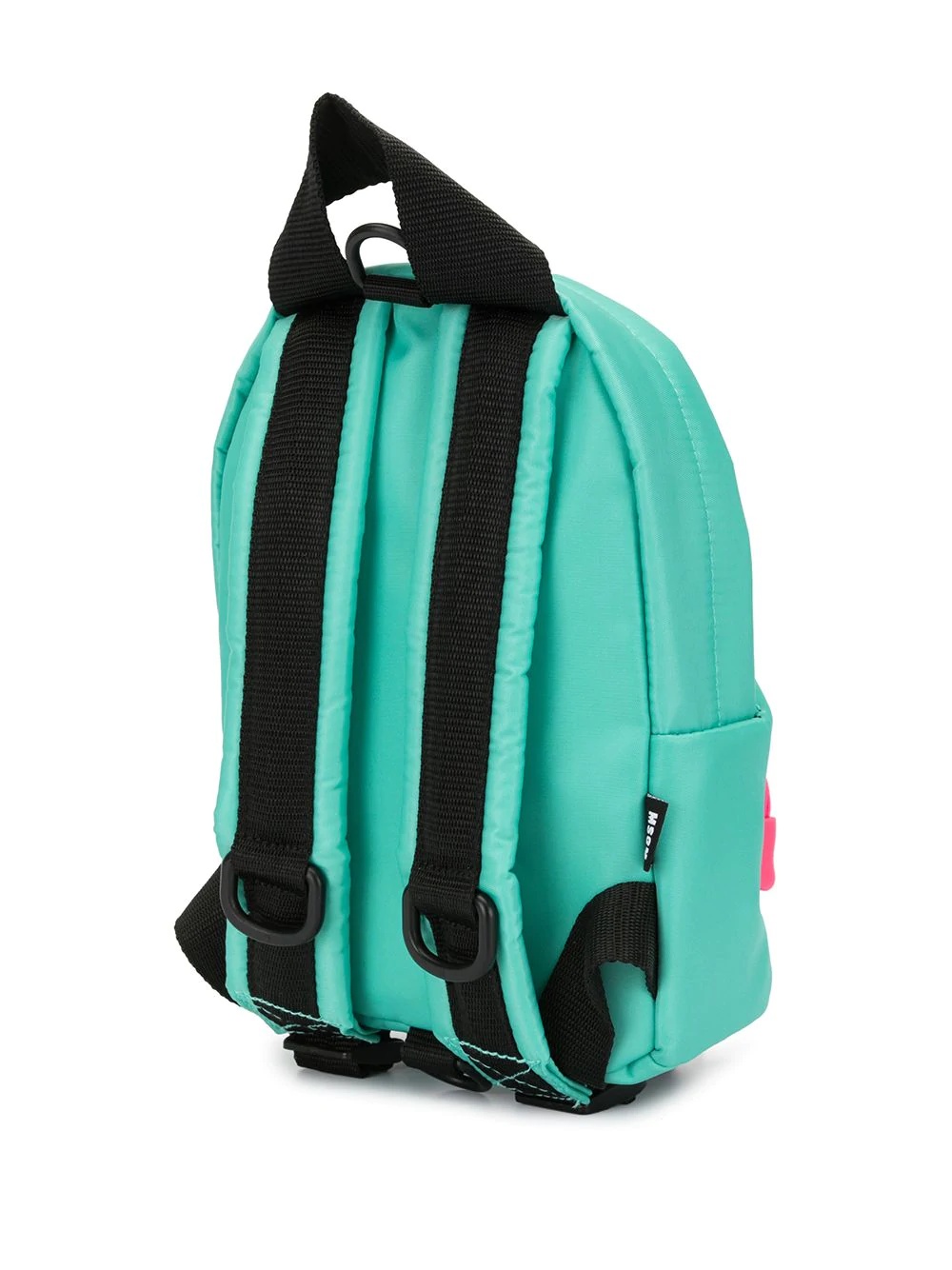 logo print backpack - 3